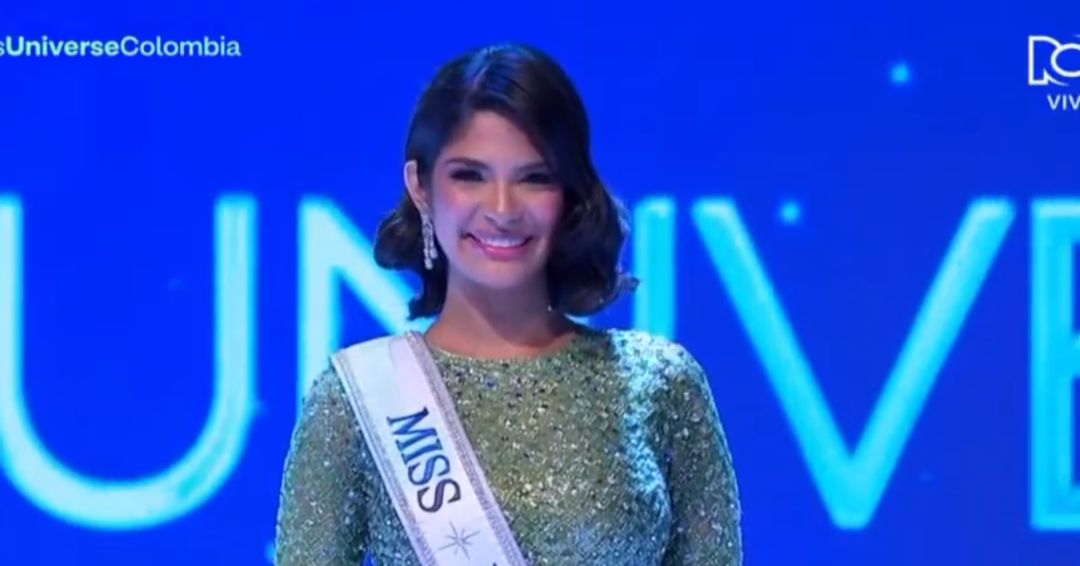 Miss Universo Sheynnis Palacios deslumbra en pasarela de elección de Miss Colombia 2024