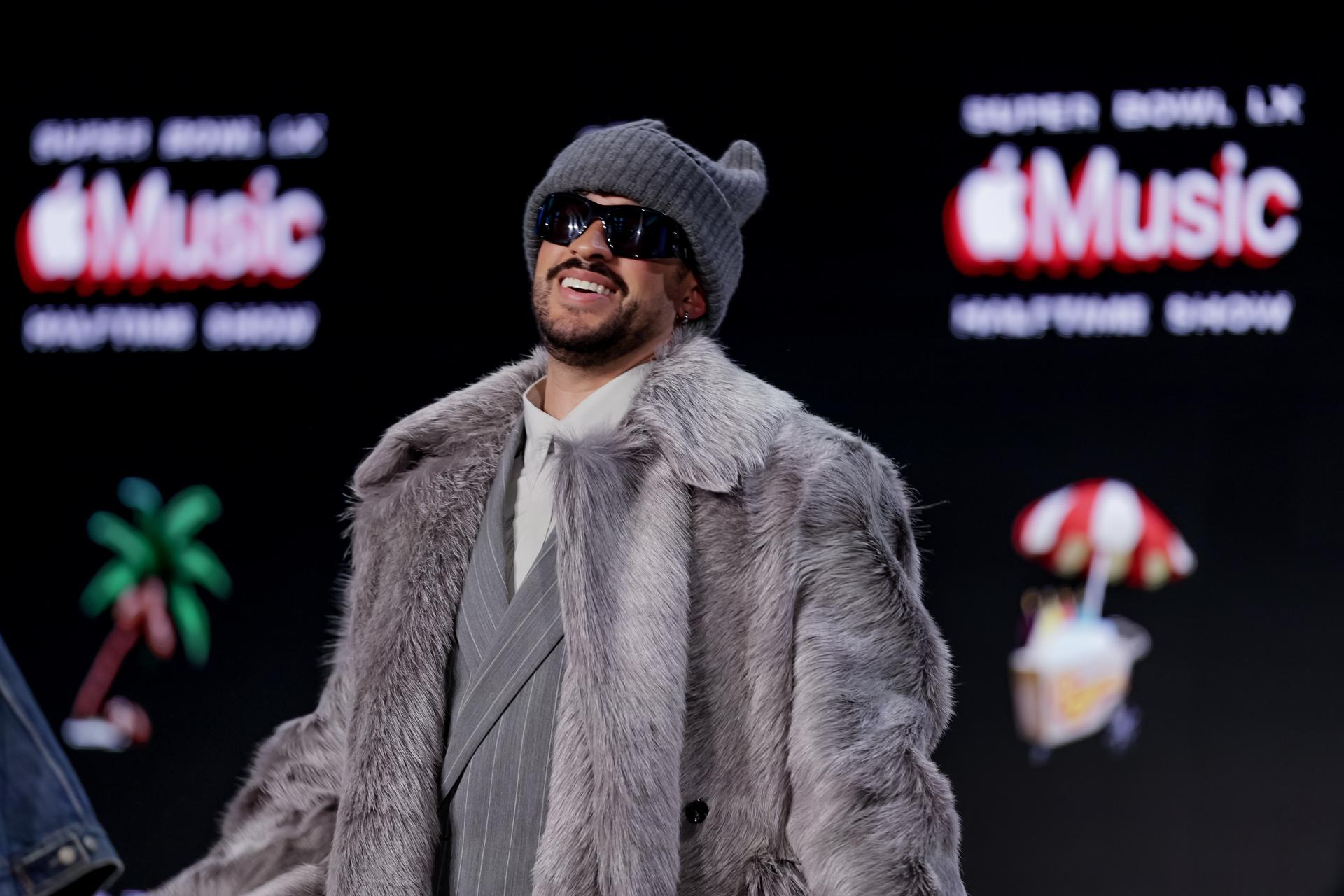Bad Bunny y el español, un ¿descanso? para el Super Bowl más tenso de la era Trump