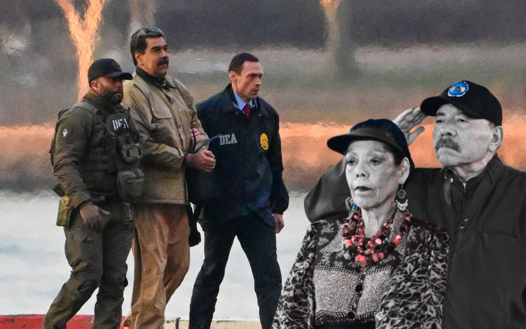 Una defensa tibia que delata miedo: Ortega y Murillo ante la caída de Maduro