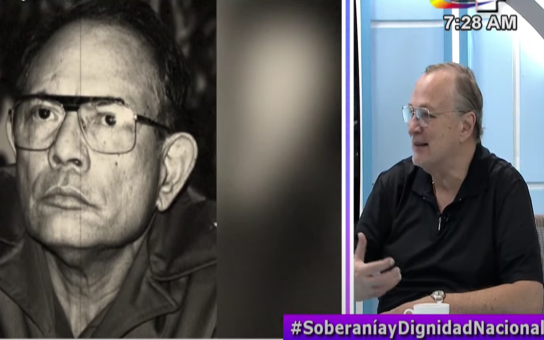 William Grigsby reaparece en un canal de la dictadura para alabar a Tomás Borge