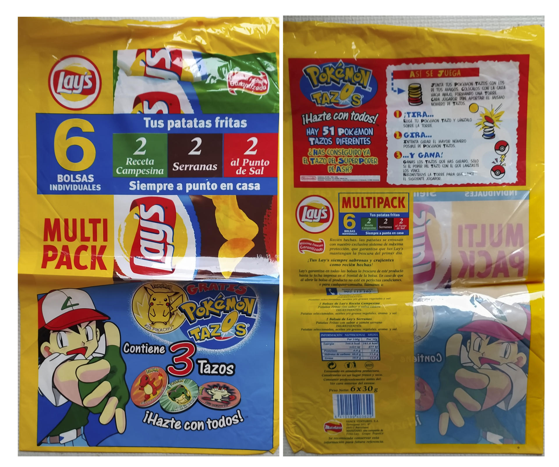 De cartas raras a una bolsa de patatas por 1.210 euros: el fenómeno Pokémon causa furor