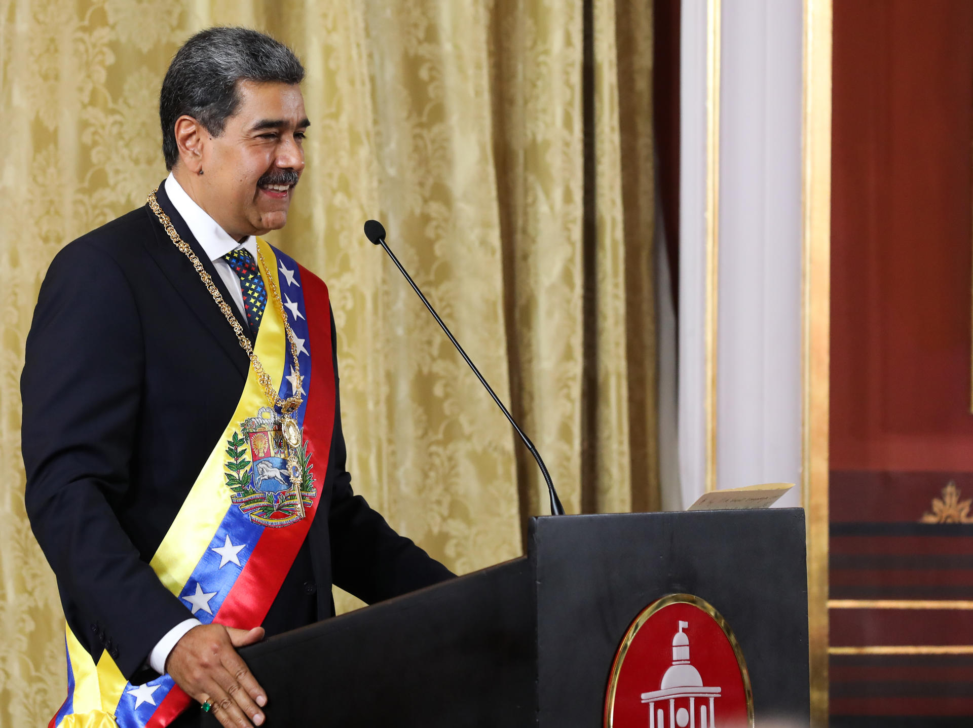 El dictador Nicolás Maduro defiende como una victoria su cuestionada investidura para un mandato de seis años
