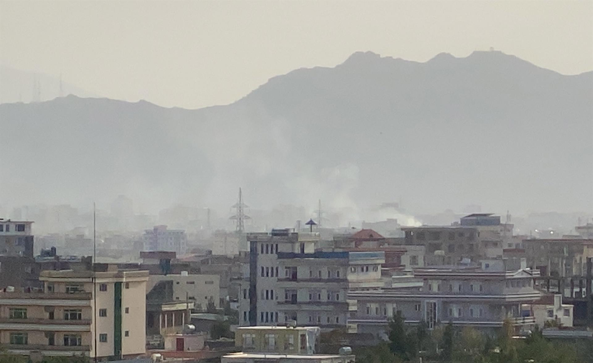 EE.UU. lanza un ataque en Kabul contra supuestos miembros del Estado Islámico
