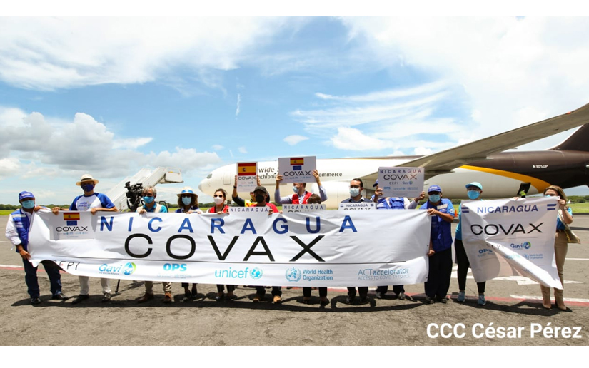 España enviará un nuevo lote de 199.200 vacunas contra el Covid-19 a Nicaragua