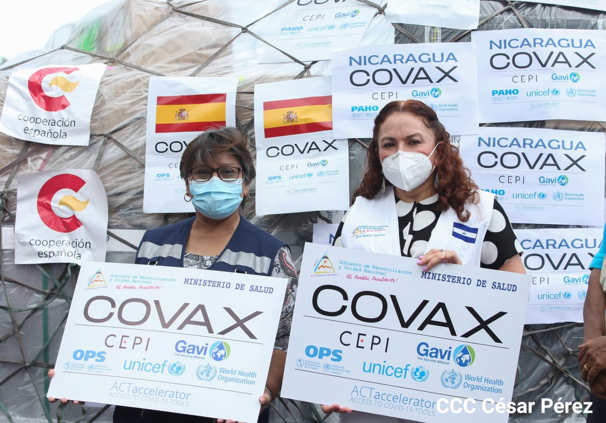 Minsa aplica 2,700 vacunas al día en Nicaragua, según datos enviados a la OPS