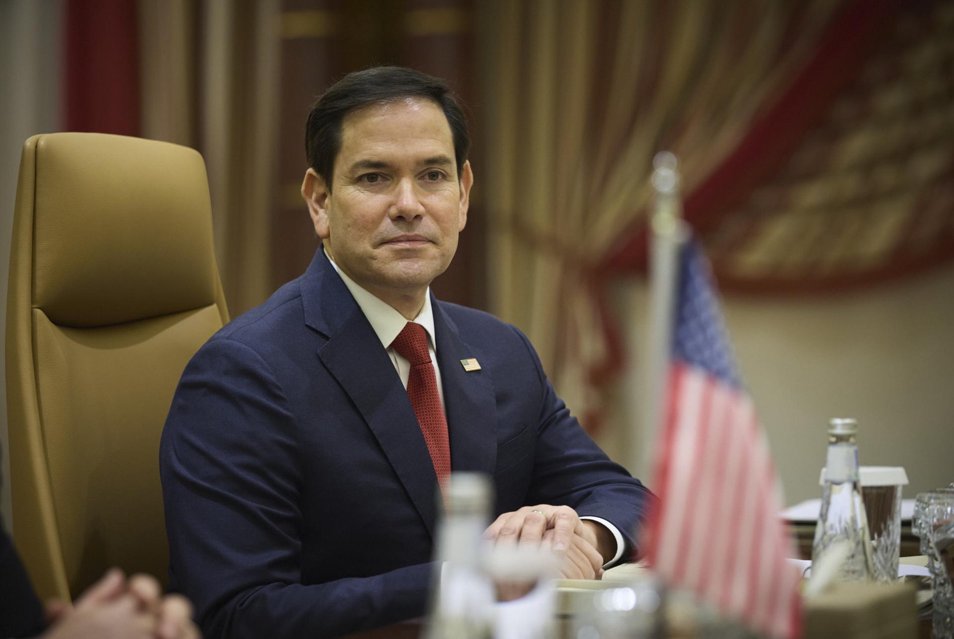 Rubio vincula la seguridad y prosperidad de Ucrania a un acuerdo sobre minerales
