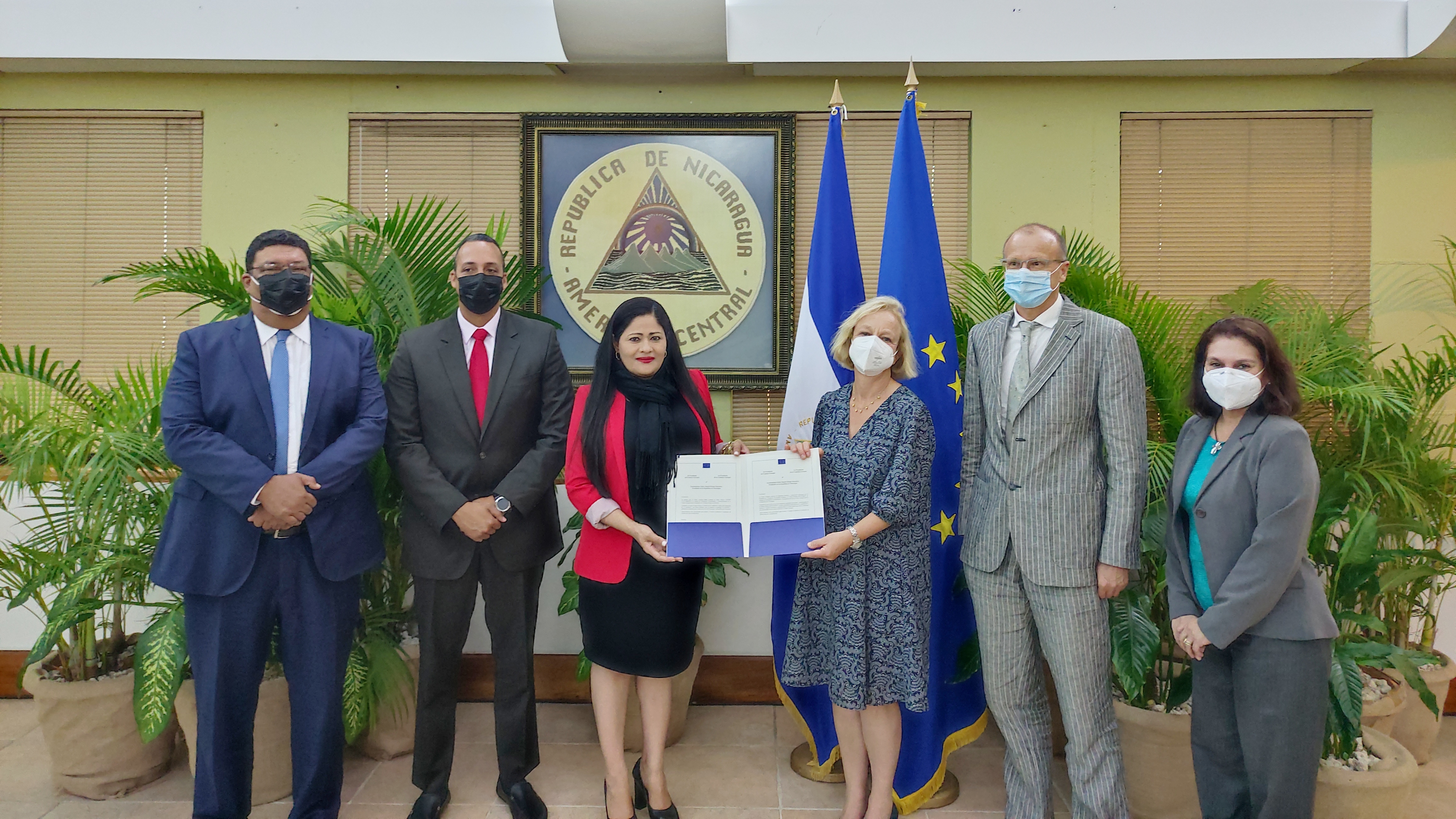 Embajadora de la Unión Europea aboga por una «solución democrática» a la crisis de Nicaragua
