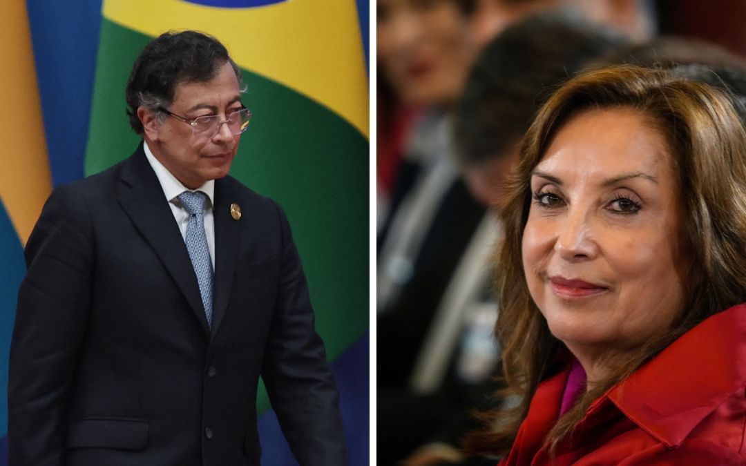 Presidentes de Colombia y Perú, únicos jefes de Estado en investidura de Noboa en Ecuador