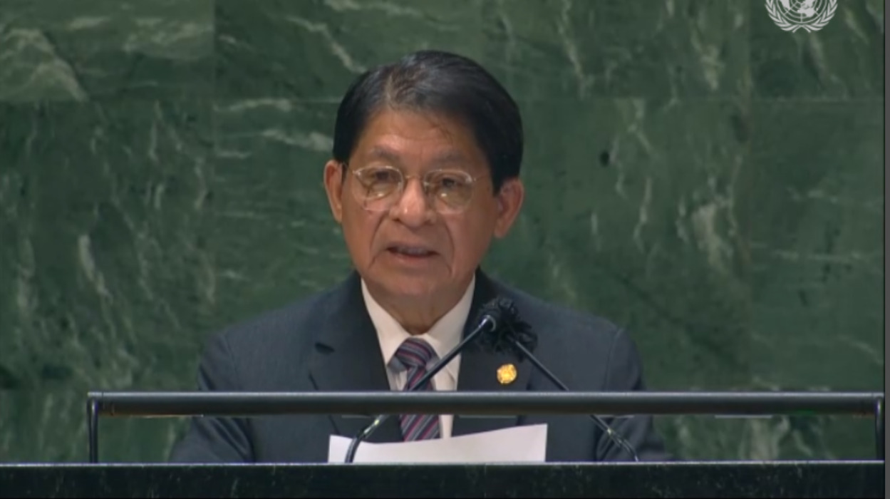 Moncada reclamó por sanciones y atacó a EE.UU en la ONU:  “No es el imperio norteamericano el que elige” en Nicaragua