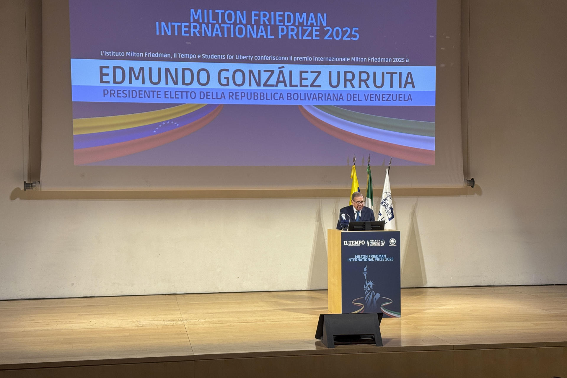 Edmundo González Urrutia: «Al régimen de Maduro solo le queda la represión»
