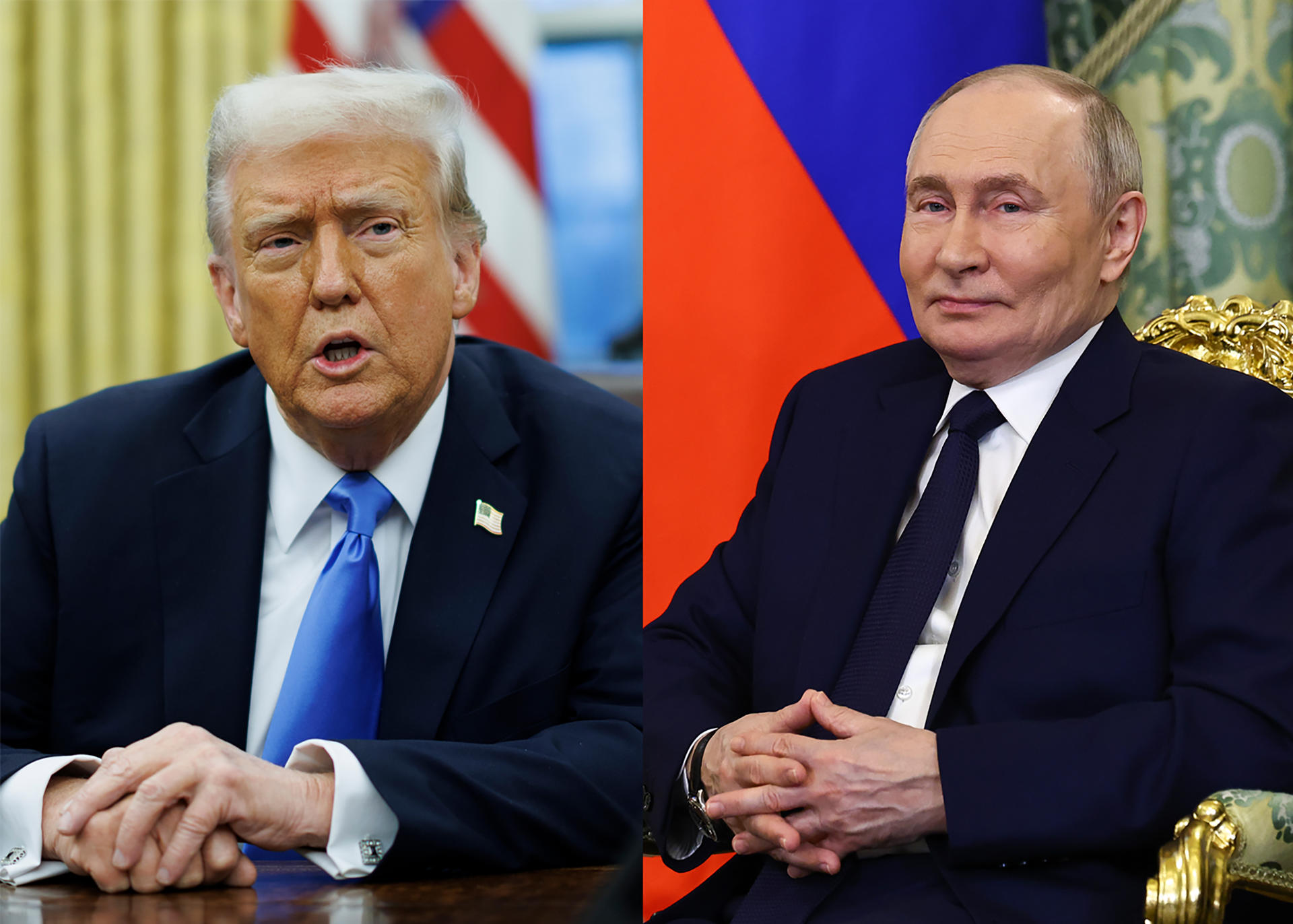Donald Trump dice que se reunirá «muy pronto» con Putin para poner fin a la guerra en Ucrania