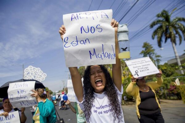 La violencia machista en Nicaragua ha dejado sin vida a 45 mujeres en 2021