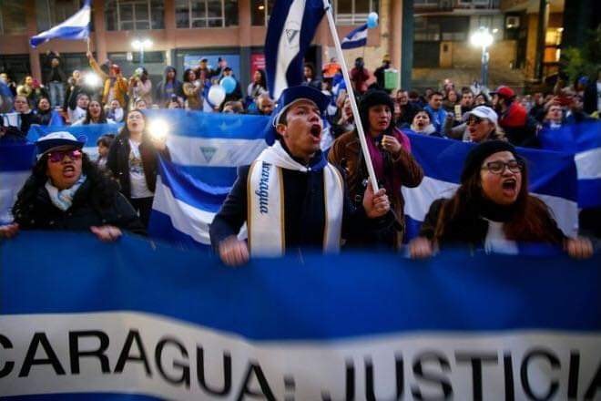 Nicaragüenses en España denuncian «farsa electoral» y piden más presión contra la dictadura