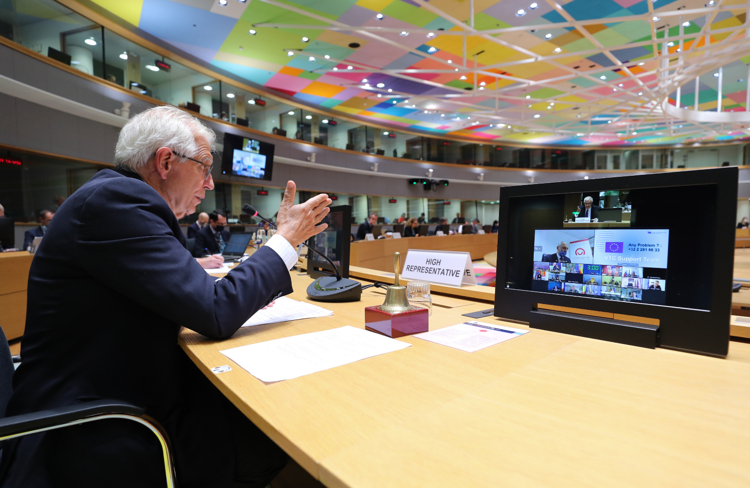Ministros de Exteriores de la Unión Europea preparan reacción «de rechazo» a las votaciones en Nicaragua