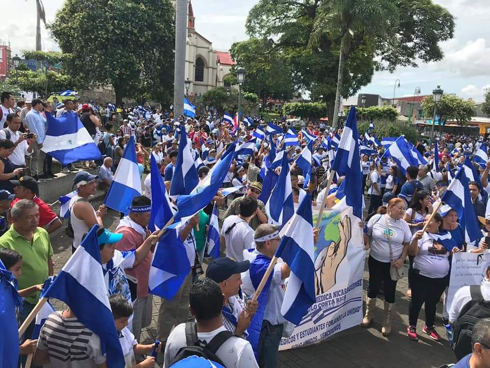 Exiliados en Costa Rica marcharán el 7 de noviembre para pedir paro electoral
