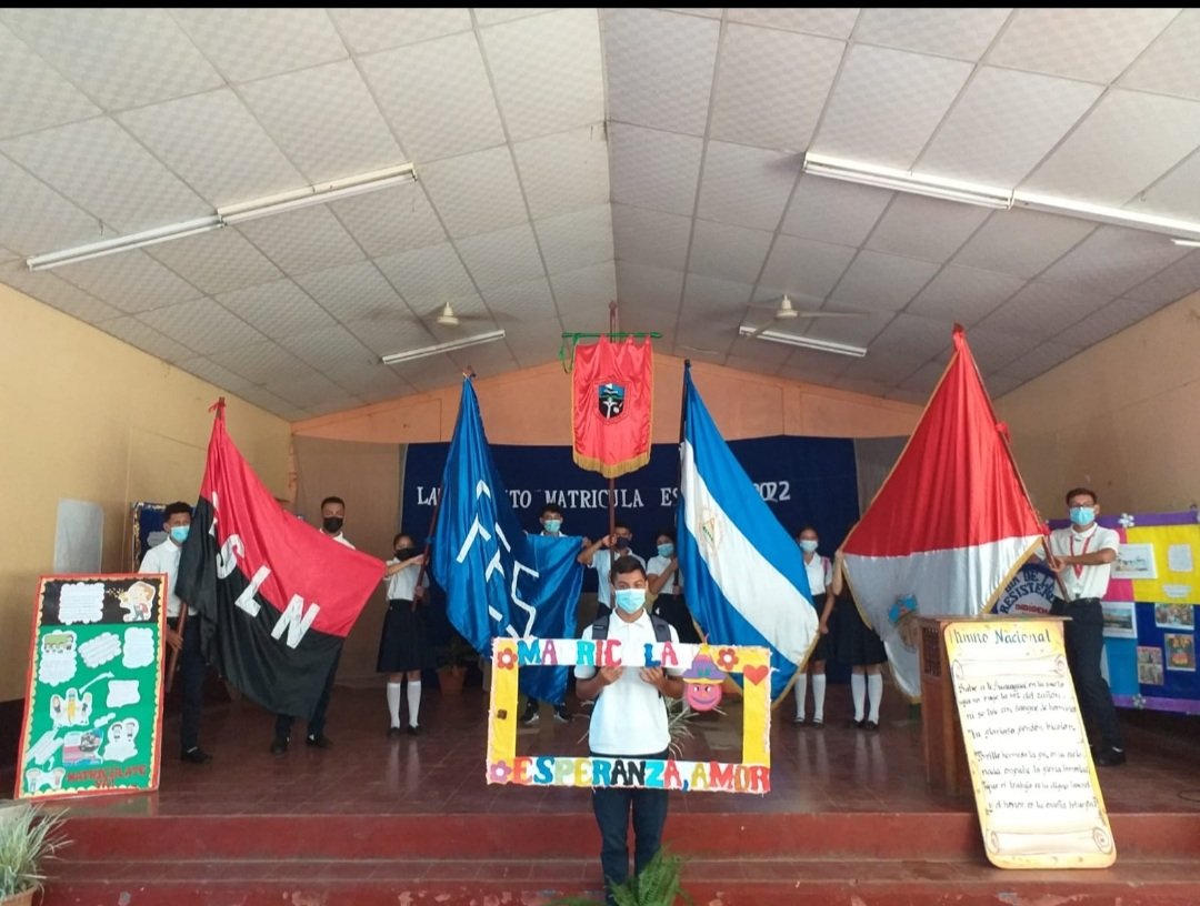 Inicia matrícula escolar marcada con campaña a favor de Ortega