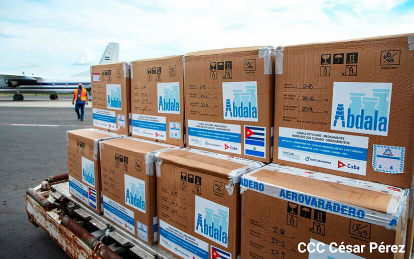 Nicaragua recibe 1.2 millones de dosis de las vacunas cubanas Soberana 2 y Abdala