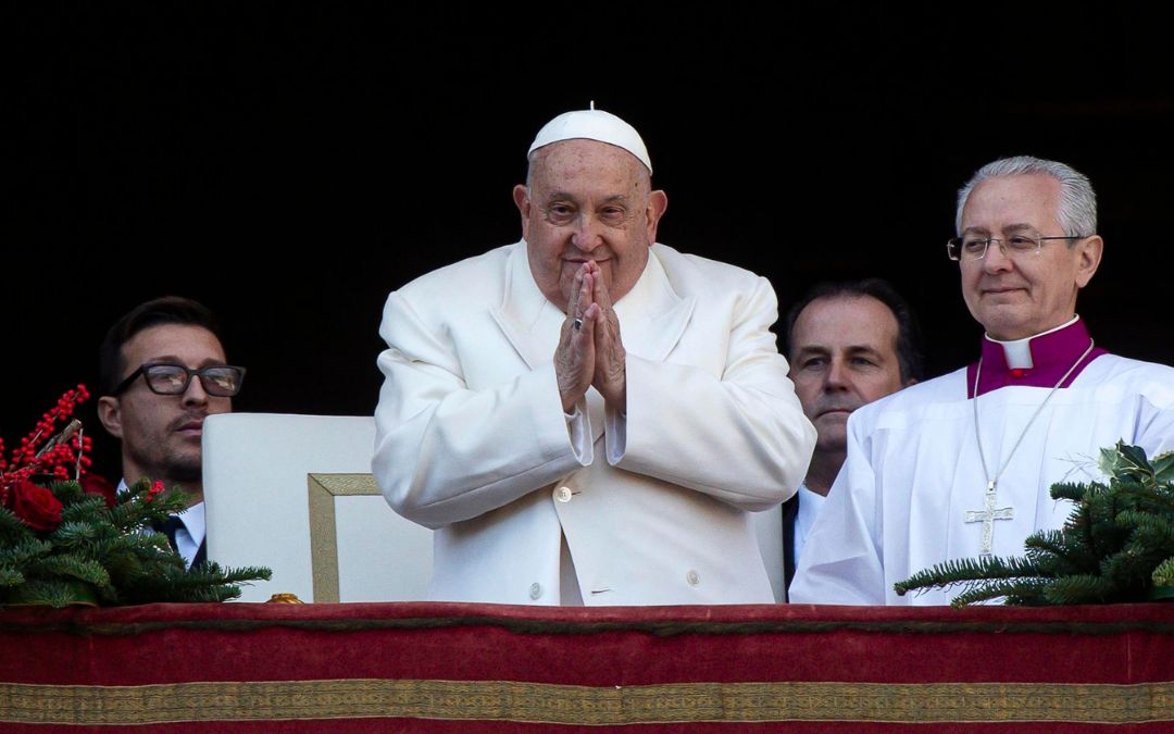 El papa Francisco pide un mundo de «esperanza y bondad» en un mensaje grabado para la BBC