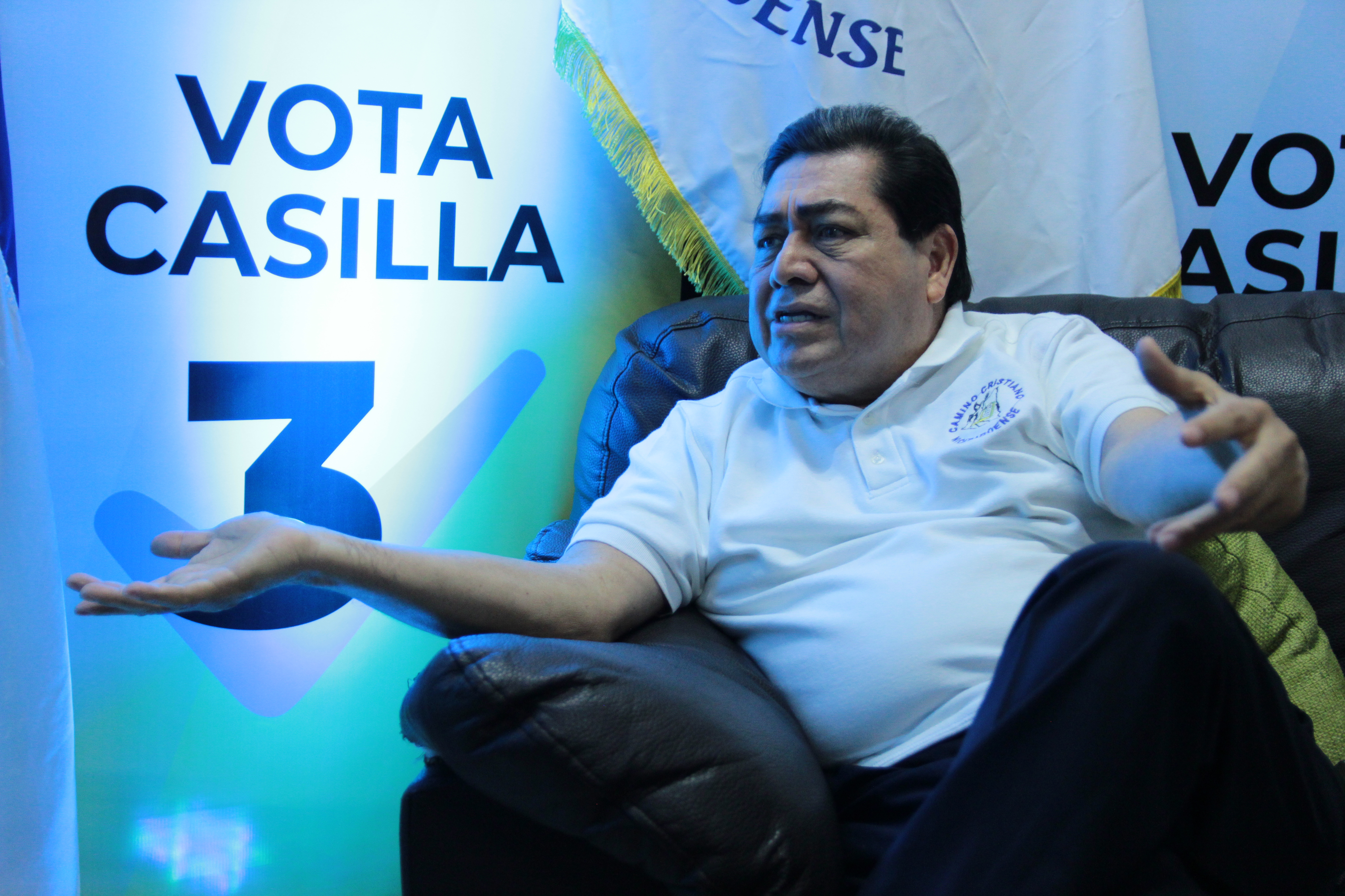 Guillermo Osorno, el candidato de CCN que lleva en la lista de diputados a su hijo