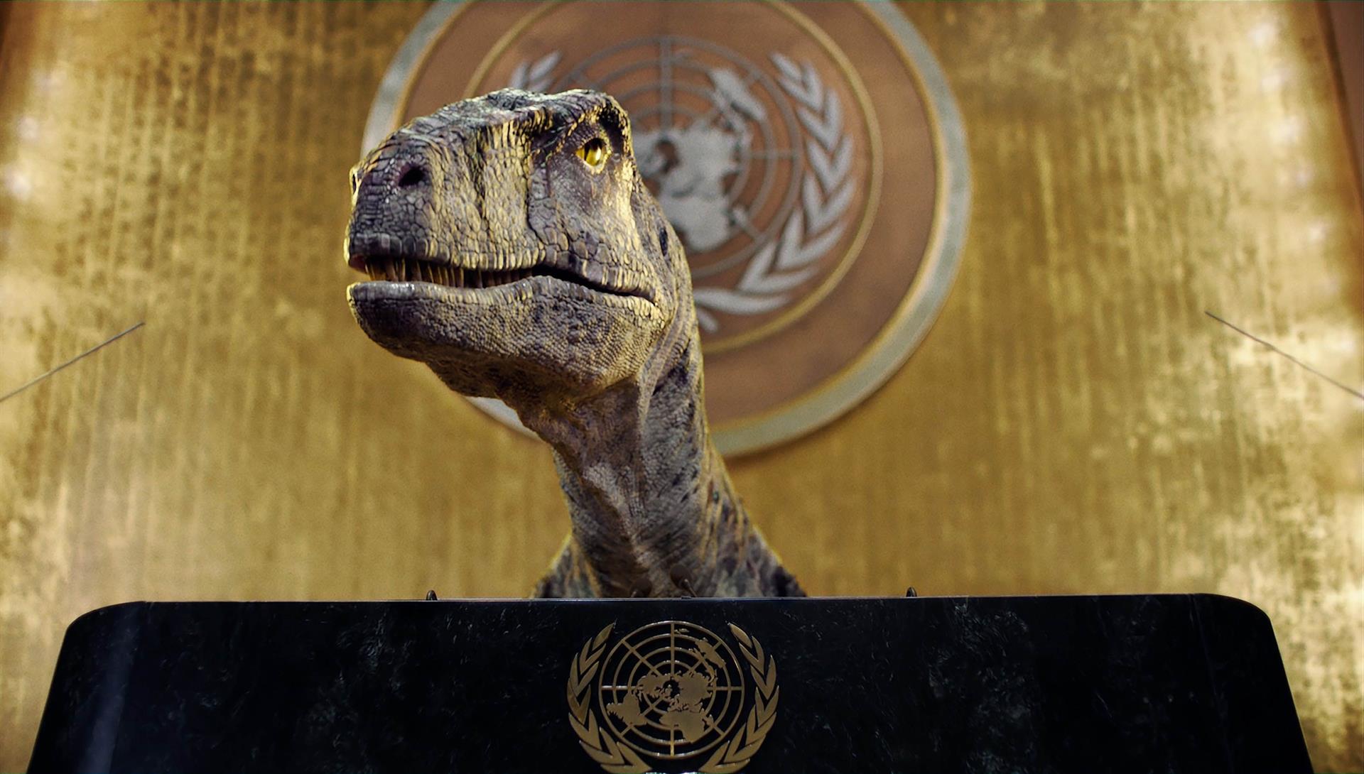 ¿Por qué un dinosaurio tomó la palabra en la ONU?