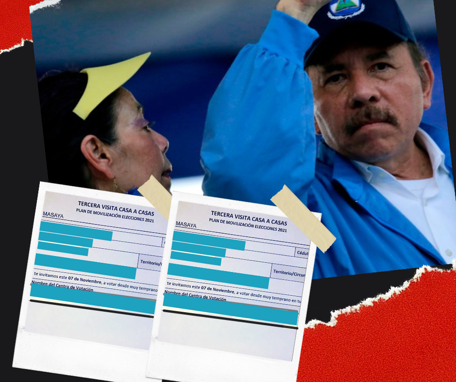 FSLN activa a sus legiones de intimidación casa a casa