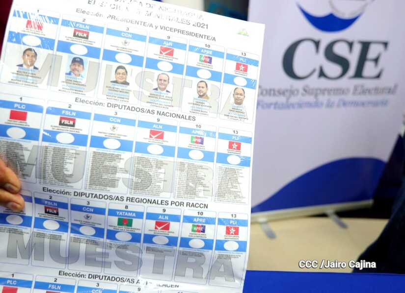 Inicia jornada de votación con poca afluencia de ciudadanos y bajo el control del FSLN