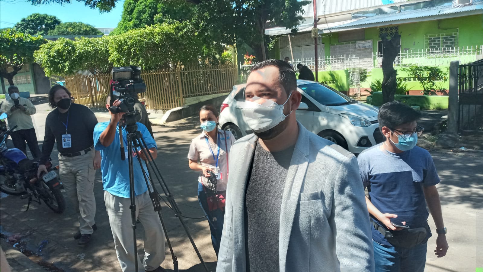 Carlos Canales, de Apre, dice que los periodistas llegaron tarde y por eso no vieron participación en votaciones