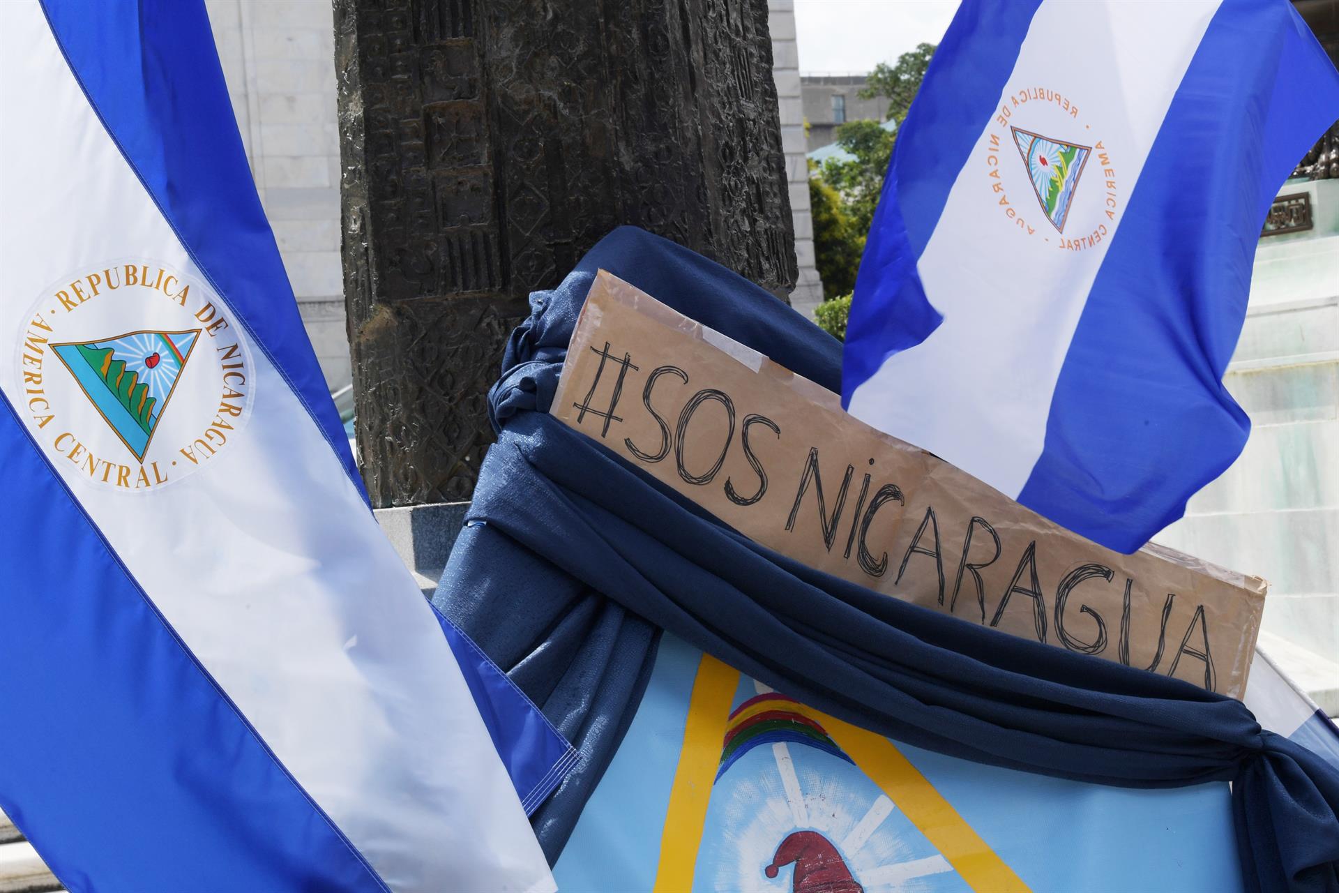 Nicaragüenses marchan en EE.UU. para pedir que no se reconozcan las elecciones