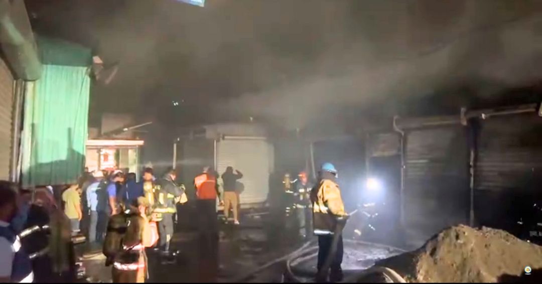 Incendio en el mercado Oriental deja más de un millón de dólares en pérdidas