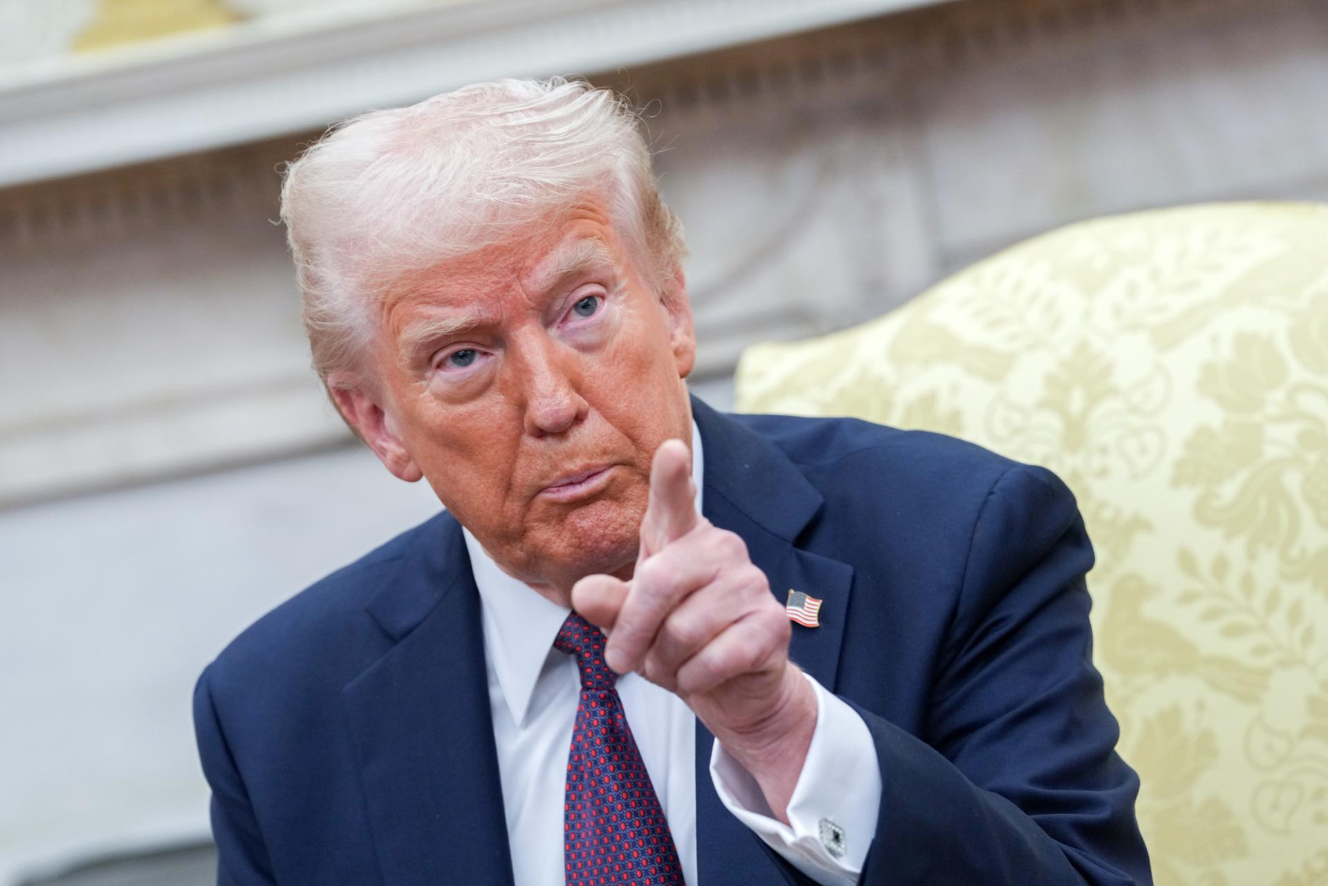 Donald Trump vuelve a amenazar a Hamás con «un infierno» si no liberan a los rehenes de inmediato