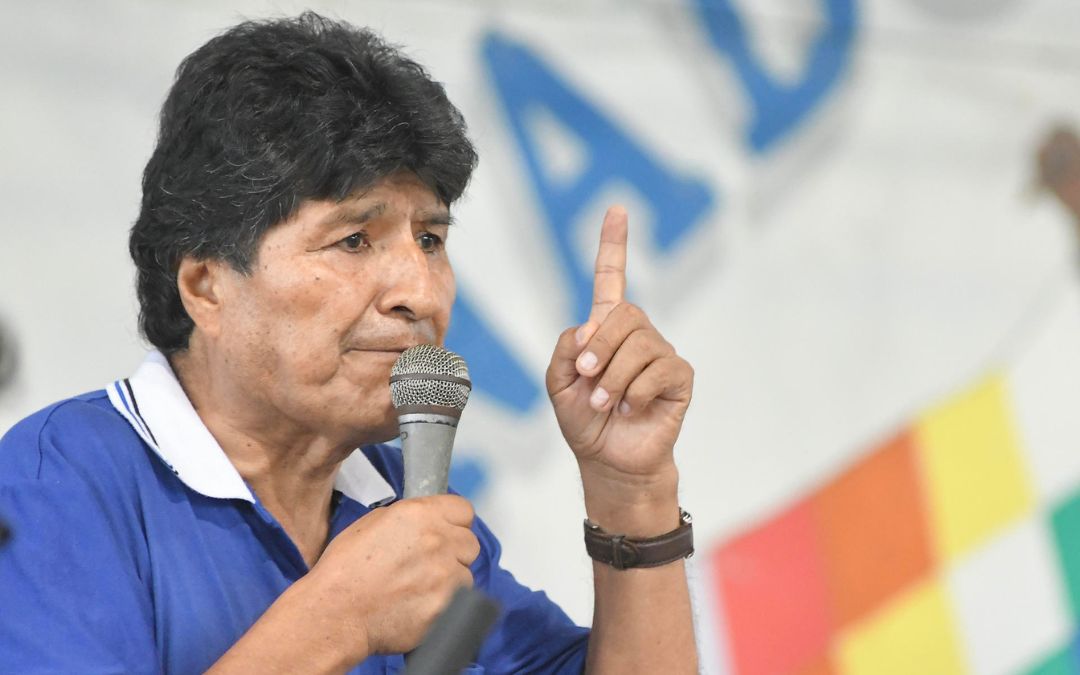 Morales dice que será candidato con sigla «prestada» o «regalada» si no recupera el MAS