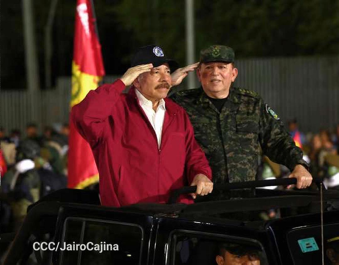 Julio César Avilés será jefe del Ejército de Nicaragua por seis años más