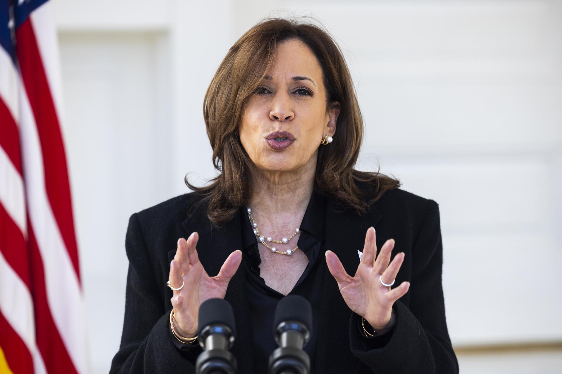 Harris dice que EE.UU. merece tener un presidente que se base en el sentido común