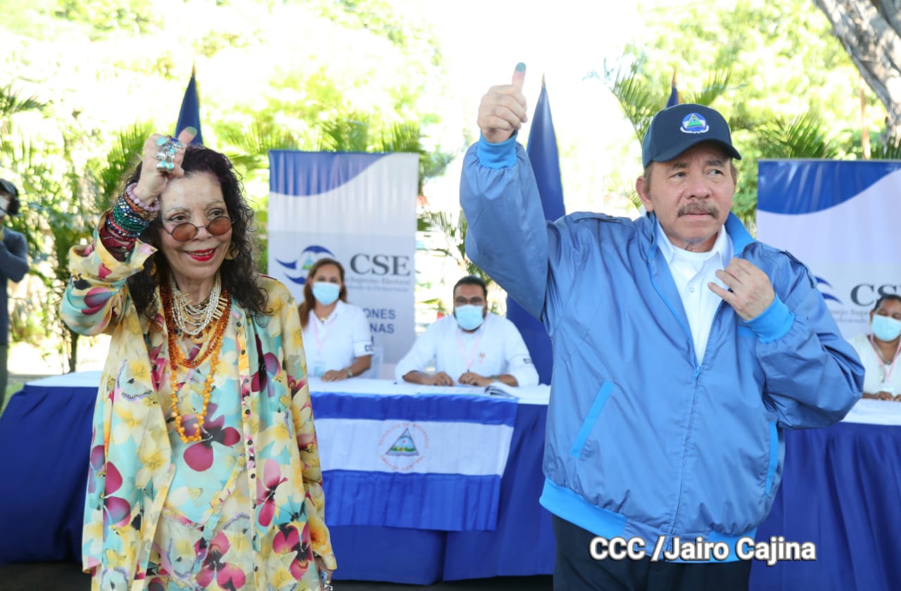 Ortega se reelige con 74.9% de votos que le asigna el CSE