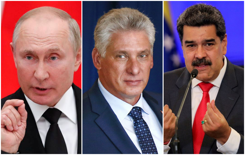 Putin, Díaz-Canel y Maduro, los primeros en reconocer la reelección de Ortega
