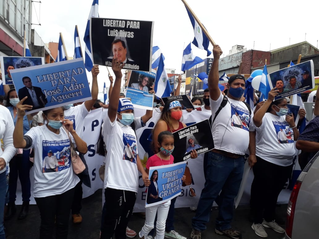 El exilio nicaragüense en Costa Rica gritó «fraude»
