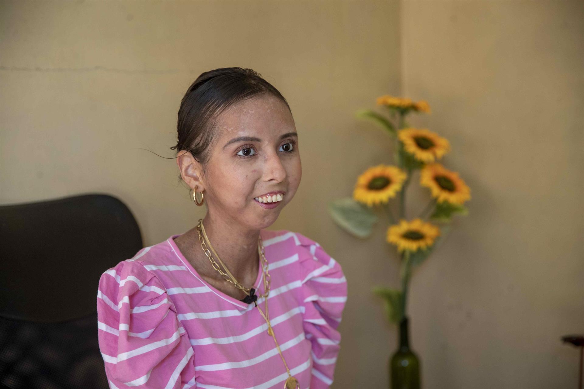 A Nathaly Cerda le dieron dos años de vida y vive para contarlo