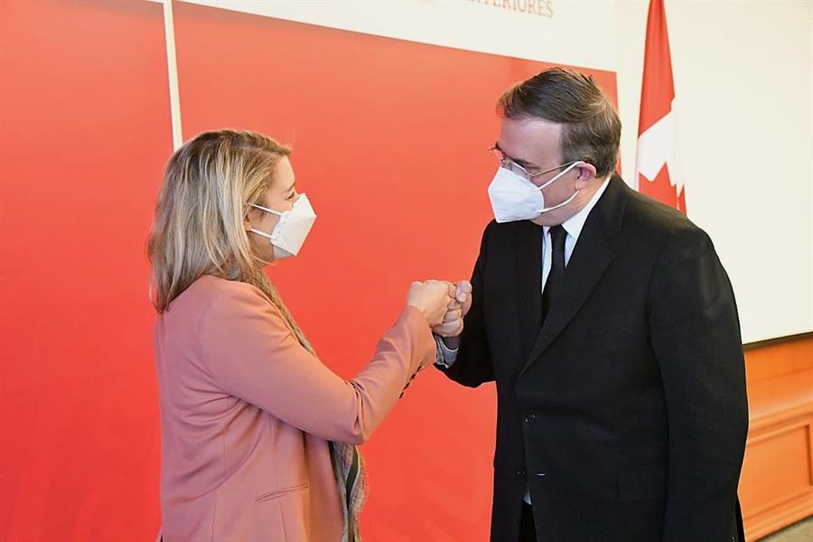 Cancilleres de México y Canadá hablan de las elecciones en Nicaragua