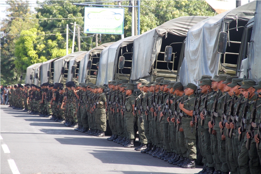 Ortega solicita con «urgencia» el ingreso de tropas extranjeras a Nicaragua