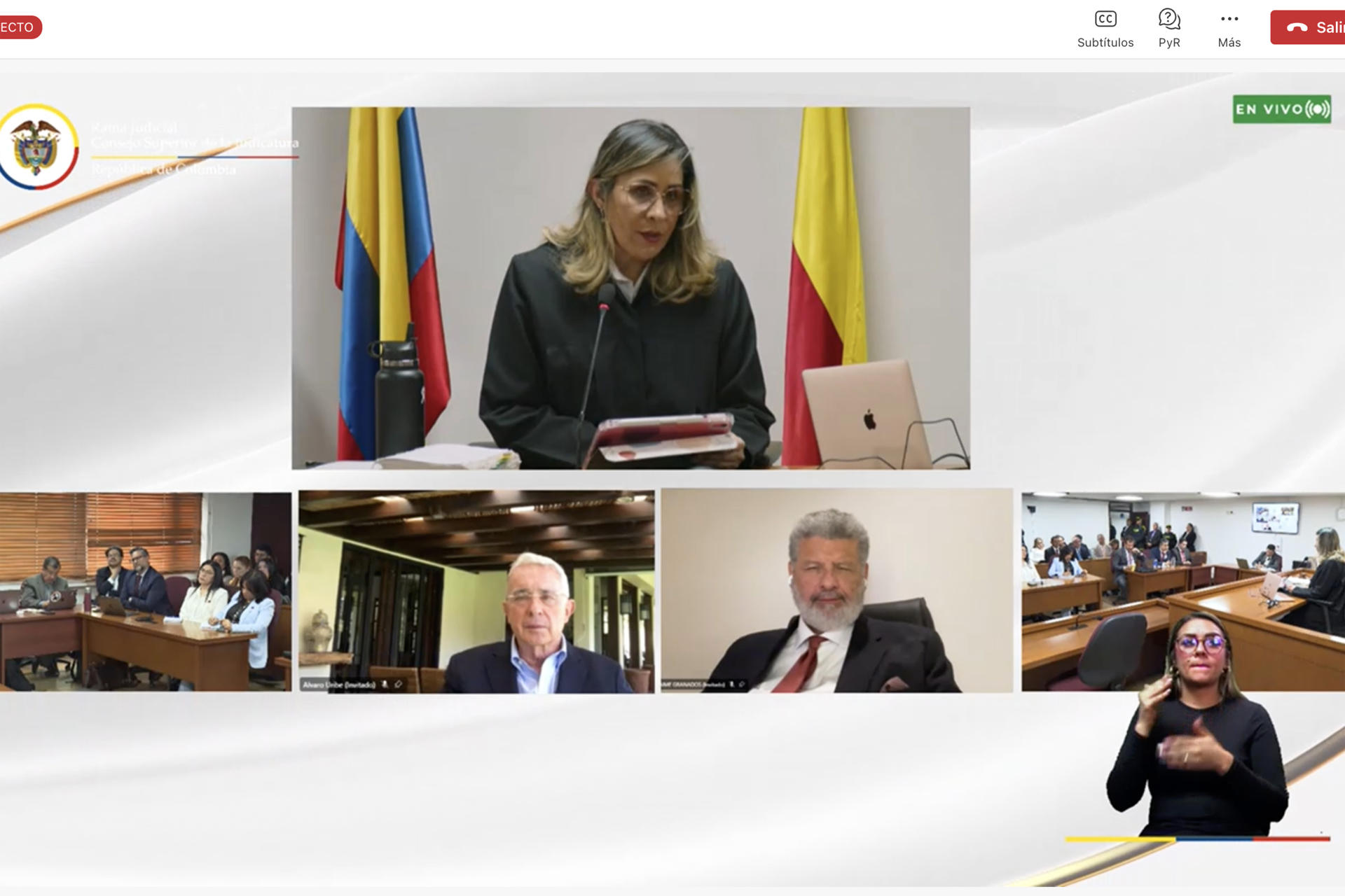 Un tribunal de Bogotá ordena la libertad inmediata del expresidente Álvaro Uribe