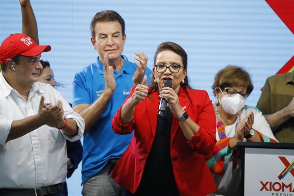 Nicaragua y Venezuela se adelantan a felicitar a Xiomara Castro por “ruta hacia la victoria” en elecciones hondureñas
