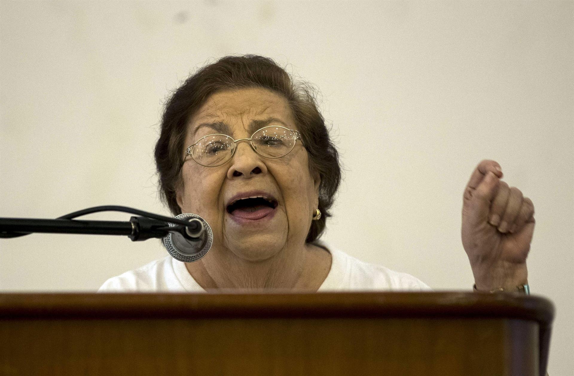 Vilma Núñez: «Me siento presa dentro de Nicaragua, pero no le voy a facilitar al Gobierno que se dé el gusto de silenciar esta voz»
