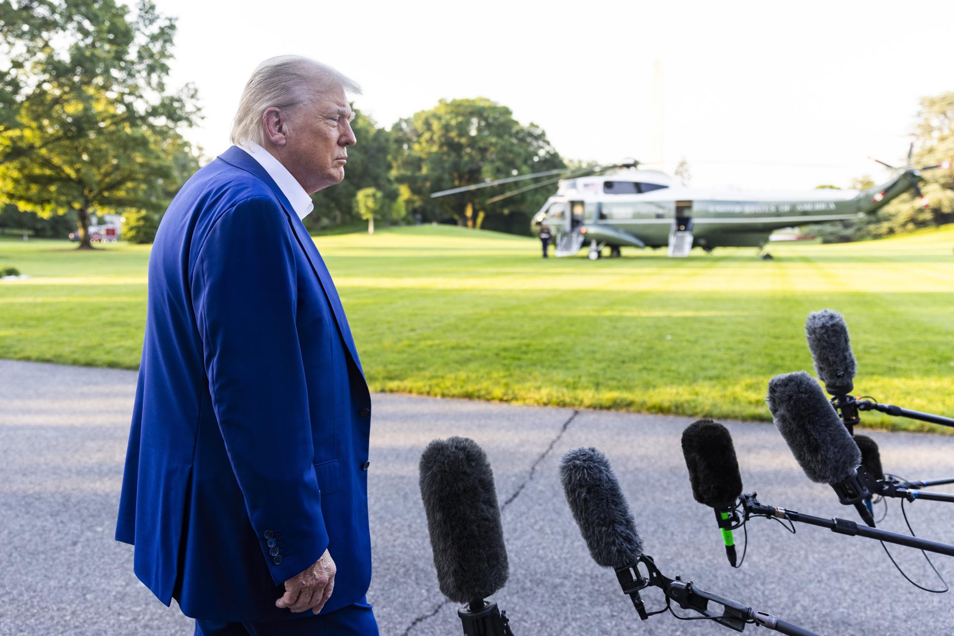 Donald Trump sobre el gasto de Defensa en la OTAN: «España se ha convertido en un problema»