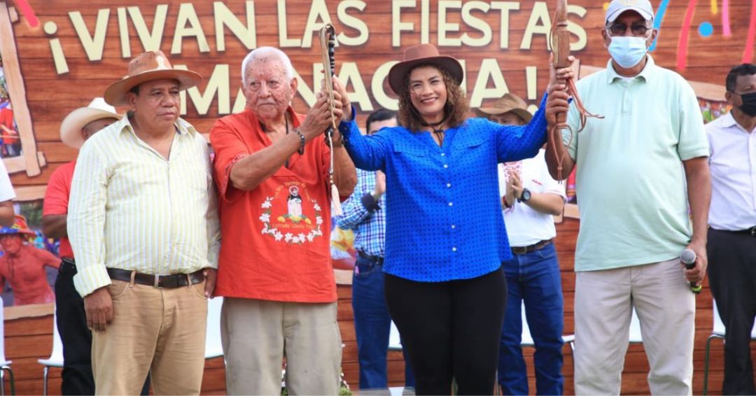 Reyna Rueda repite como “mayordomo” de las fiestas patronales de Managua