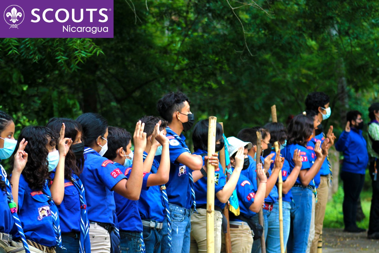 Scouts de Nicaragua lanzan reto Botcamp para recaudar fondos
