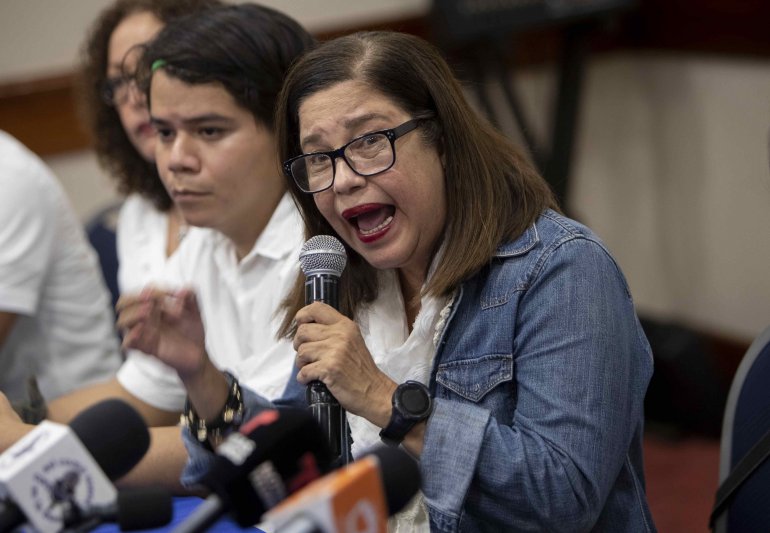 CIDH otorga medidas cautelares a Violeta Granera y el Cenidh demanda que se cumplan