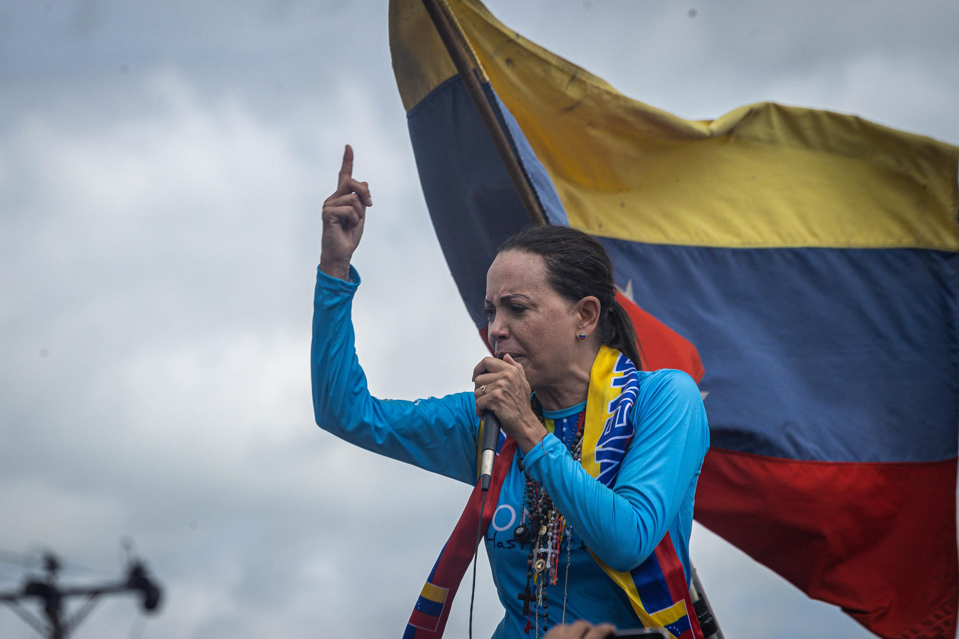 Venezolanos en EEUU ven con «esperanza» el Nobel de la Paz para María Corina Machado