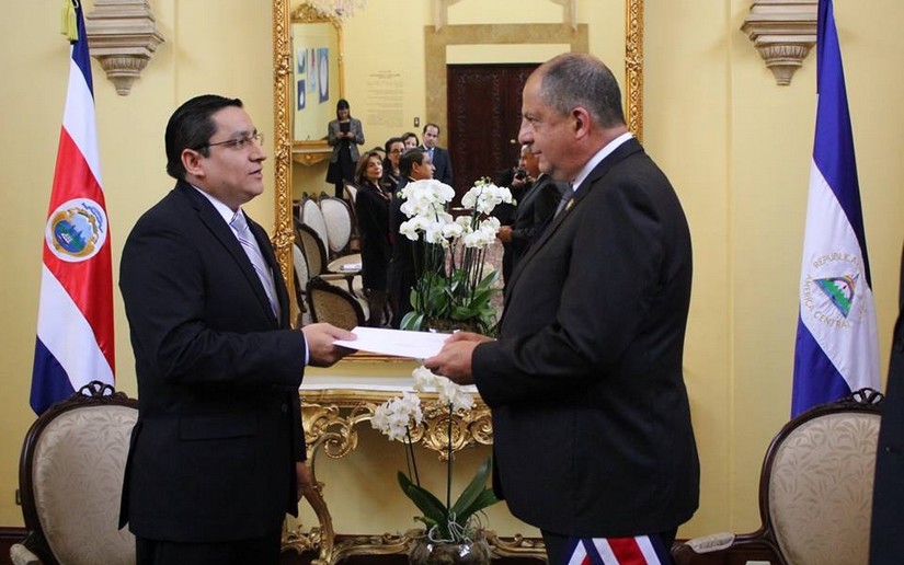 Ortega remueve a embajador de Nicaragua en Costa Rica en plena crisis diplomática