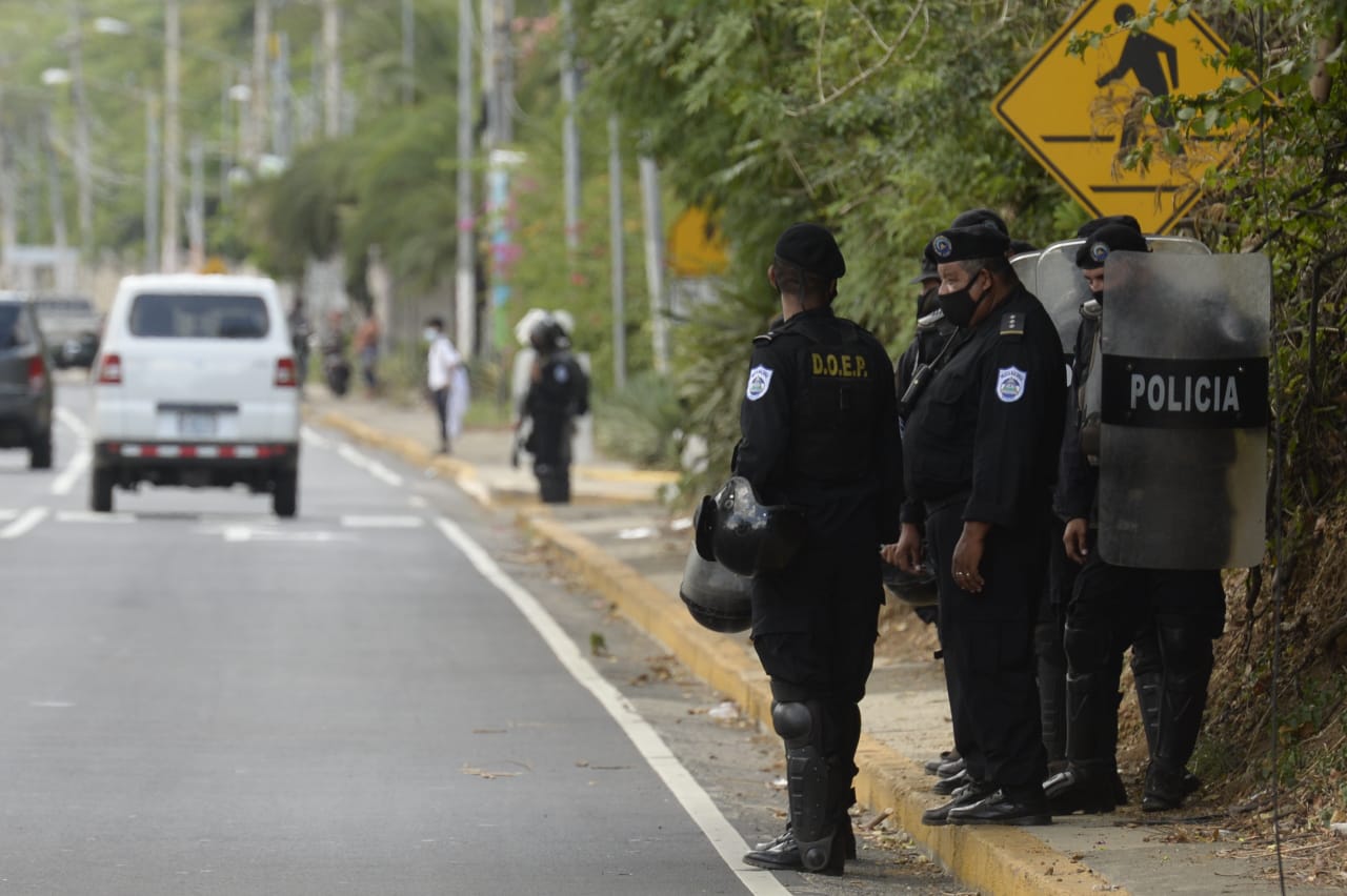 Policía Orteguista recaptura a  excarcelado político  de Managua