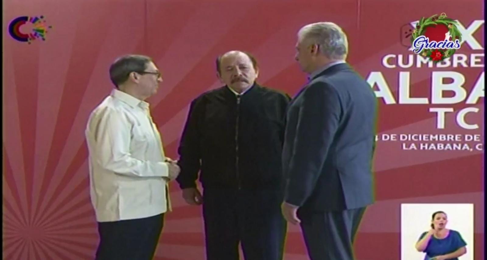 Ortega aparece en Cuba en la Cumbre del ALBA